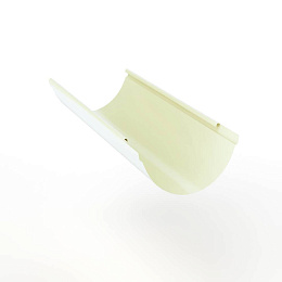 Желоб водосточный оцинкованный порошок ф180х2000мм RAL 9016