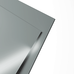 Лист оцинкованный 0,45х1250мм (RAL 7042) с полимерным покрытием (полиэстер)