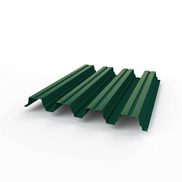 Профнастил оцинкованный с полимерным покрытием Н75 Grand line Optima 0,7х801мм RAL 6005