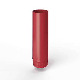 Труба водосточная оцинкованная порошок ф125х1250мм RAL 3031