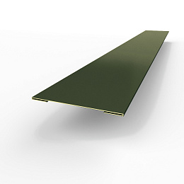 Планка стыковочная RAL 6007 оцинкованная c порошковым покрытием 0,45мм