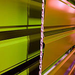 Планка ветровая 0,45 мм (RAL 9006) простая, с порошковым покрытием