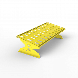 Мостик кровельный переходной универсальный 610мм оцинкованная сталь с порошковым покрытием RAL 1018