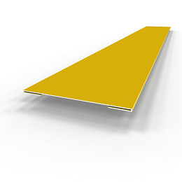 Планка стыковочная RAL 1032 оцинкованная c порошковым покрытием 0,45мм