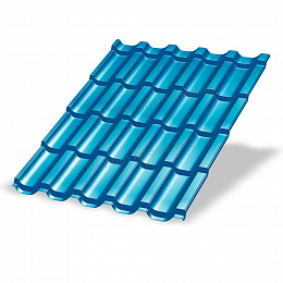 Металлочерепица МП Трамонтана-X NormanMP (ПЭ-01-5015-0,5)