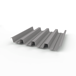 Профнастил Н60 (RAL 7036) 0,65х845мм оцинкованный, с полимерным покрытием (Полиэстер)