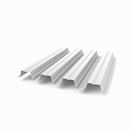 Профнастил Н75 - 0,6 (RAL 9010) с полимерным покрытием (полиэстер)