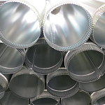 Труба водосточная оцинкованная ф190х1250мм