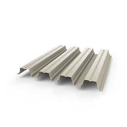 Профнастил Н75 - 0,8 (RAL 1013) с полимерным покрытием (полиэстер)