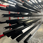 J-Профиль 12мм RAL 2004 оцинкованный с порошковым покрытием 0,45 мм