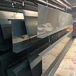 Лобовая планка (RAL 7043) оцинкованная, с порошковым покрытием 0,45 мм