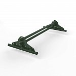 Снегозадержатель трубчатый 1000мм фальц 40x20-1,0-2,0-2 холоднокатанная сталь с порошковым покрытием RAL 6020