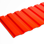 Профнастил С20 - 0,65х1150мм (RAL 5022) оцинкованный, с полимерным покрытием (Полиэстер)