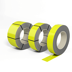 Лента оцинкованная (Штрипс) 0,4 мм (RAL 1026) с полимерным покрытием (полиэстер)