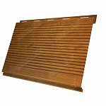 Вертикаль 0,2 gofr 0,45 Print Elite с пленкой Golden Wood TwinColor