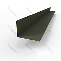 Планка угла внутренняя RAL 6006 оцинкованная c порошковым покрытием 0,45мм