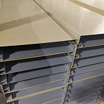 Карнизная планка RAL 1014 оцинкованный c порошковым покрытием 0,45мм полиуретан