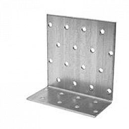 Уголок крепежный анкерный стальной 40х80х80 KUL