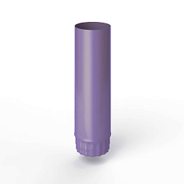 Труба водосточная оцинкованная порошок ф110х1250мм RAL 4011