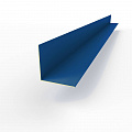 Планка внешнего угла RAL 5005 оцинкованная c полимерным покрытием 0,45 мм