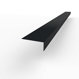 Откос оконный 0,5 мм (RAL 9011) c порошковым покрытием