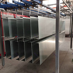 Парапет 1,2 мм плоский оцинкованный