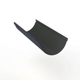 Желоб водосточный оцинкованный порошок ф120х2000мм RAL 7024