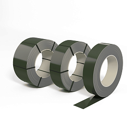 Лента оцинкованная (Штрипс) 1,0 мм (RAL 6003) с полимерным покрытием (полиэстер)