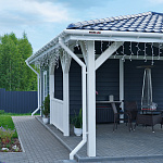 ЭкоБрус 0,345 0,5 Satin с пленкой RAL 7016 антрацитово-серый