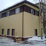 Металлосайдинг Корабельная доска оцинкованный с полимерным покрытием 0,45x265мм  RAL 1014