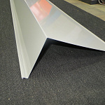 Н-образный профиль (RAL 5002) оцинкованный с порошковым покрытием 0,45 мм