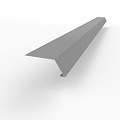 Карнизная планка RAL 9022 оцинкованная c порошковым покрытием 0,45мм