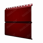 ЭкоБрус 0,345 0,45 PE с пленкой RAL 3005 красное вино