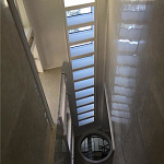 Окно мансардное дерево, лак ручка отсутствует Werso глухое ОС 55*98см