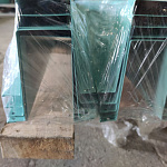 Лобовая планка (RAL 6019) оцинкованная, с порошковым покрытием 0,45 мм