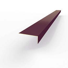 Откос оконный 0,45 мм (RAL 4007) c порошковым покрытием