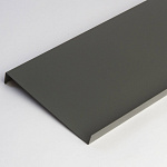 Отлив 0,55 мм RAL 7023 оконный оцинкованный c порошковым покрытием