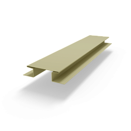 Н-образная планка (RAL 1000) оцинкованная с порошковым покрытием 0,45 мм