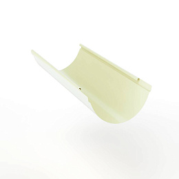 Желоб водосточный оцинкованный порошок ф150х2000мм RAL 9010