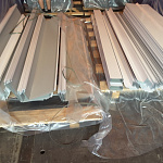 Нащельник для углов RAL 9003 оцинкованный c порошковым покрытием 0,45мм