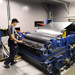 Лента оцинкованная (Штрипс) 0,55 мм (RAL 7015) с полимерным покрытием (полиэстер)