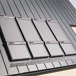 Балкон дерево, лак Fakro FGH-V P2 Galeria Lux 94*255см