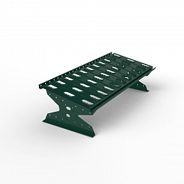 Мостик кровельный переходной универсальный 1230мм оцинкованная сталь с порошковым покрытием RAL 6005