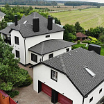 Гибкая черепица Шинглас Континент европа