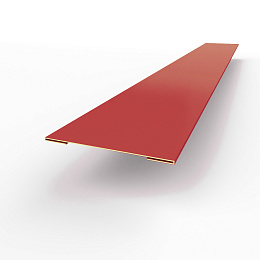 Планка стыковочная RAL 3031 оцинкованная c порошковым покрытием 0,45мм