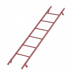 Комплект лестница кровельная Оцинков+порошковый окрас 1800мм Borge