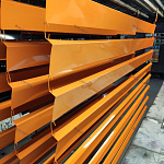 Планка стыковочная RAL 2011 оцинкованная c порошковым покрытием 0,45мм