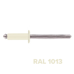 Заклепка 3.2x10 (RAL 1013) A2/A2 вытяжная