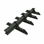 Снегозадержатель трубчатый 1000мм универсальный 40x20-1,0-1,5-2 холоднокатанная сталь с порошковым покрытием RAL 6020