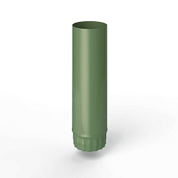 Труба водосточная оцинкованная порошок ф110х1250мм RAL 6011